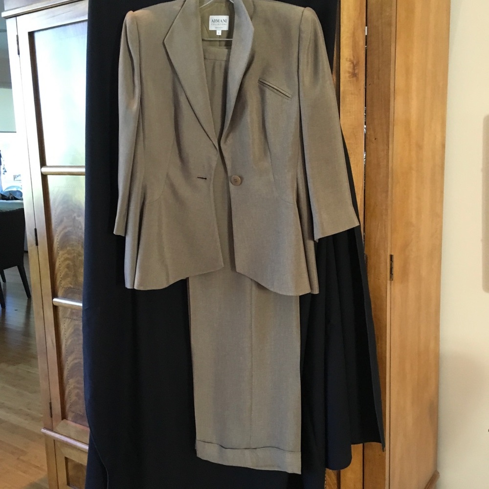 Armani suit